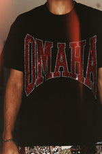 Load image into Gallery viewer, OMAHA Rhinestone Tee
