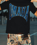 Load image into Gallery viewer, OMAHA Rhinestone Tee
