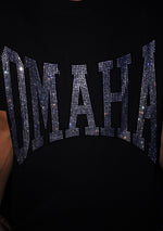 Load image into Gallery viewer, OMAHA Rhinestone Tee
